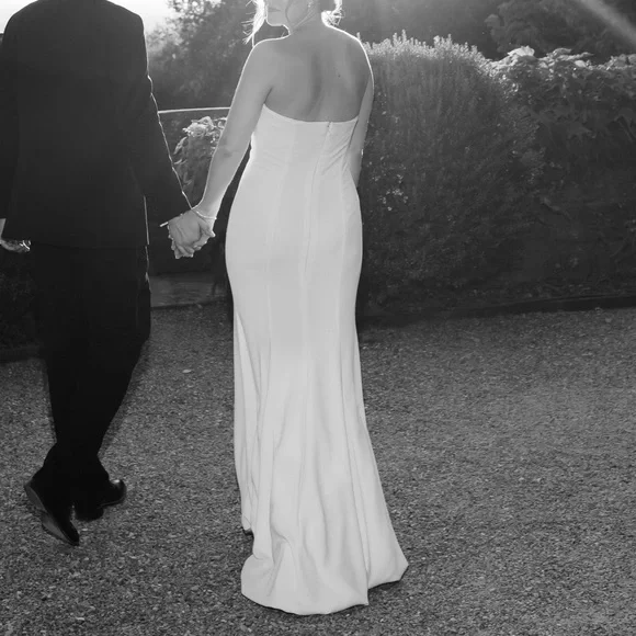 Sareh Nouri Strapless Wedding Gown